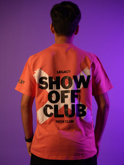 SHOW OFF CLUB OVERSIZE T-SHIRT